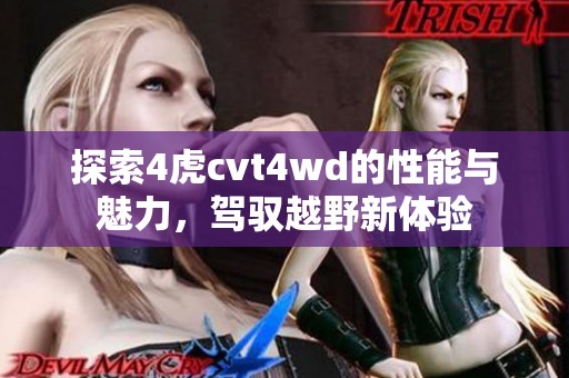 探索4虎cvt4wd的性能与魅力，驾驭越野新体验