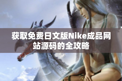 获取免费日文版Nike成品网站源码的全攻略