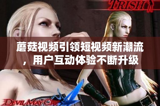 蘑菇视频引领短视频新潮流，用户互动体验不断升级