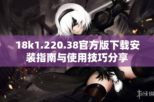 18k1.220.38官方版下载安装指南与使用技巧分享