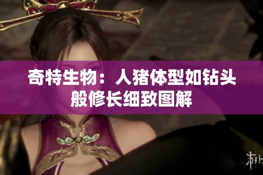 奇特生物：人猪体型如钻头般修长细致图解