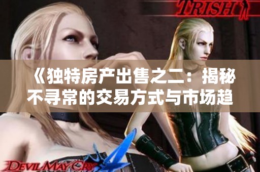 《独特房产出售之二：揭秘不寻常的交易方式与市场趋势》