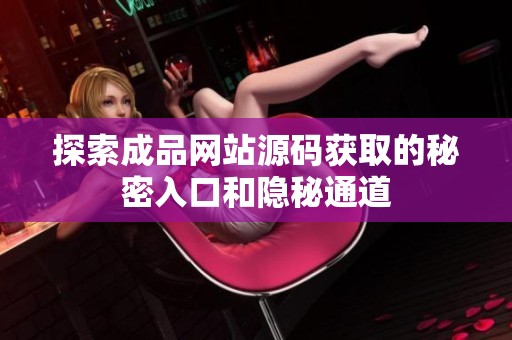 探索成品网站源码获取的秘密入口和隐秘通道